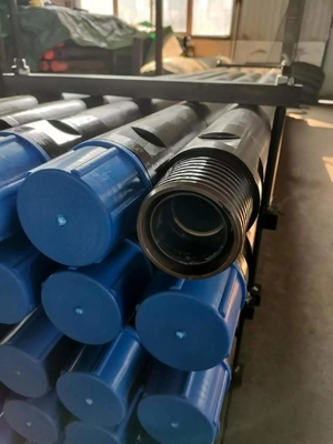 OD 114 mm Wasserbrunnenbohrgestänge 4 1/2&quot; Remet-Gewinde Schwarz