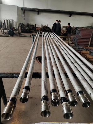 API Stainless Steel Reverse Circulations-Bohrgestänge 114,3 * 6000 korrosionsbeständig