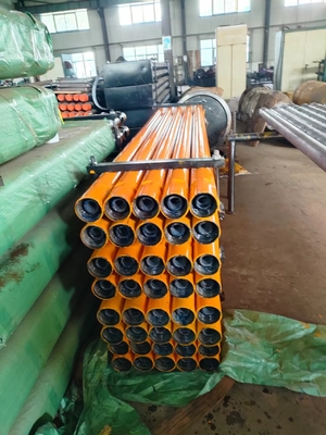 Kohlenstoffstahl 8,56 mm Bohrrohr robuste Doppelwandkonstruktion 73/76/89 mm OD Schwarz/Blau